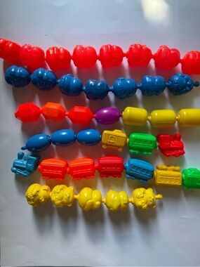 Vintage fisher price linking blocks